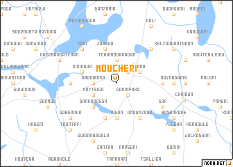 map of Mouchéri