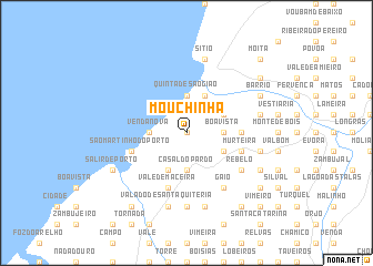 map of Mouchinha