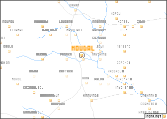 map of Moudal