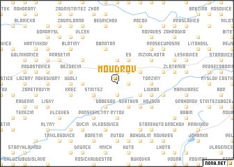 map of Moudrov