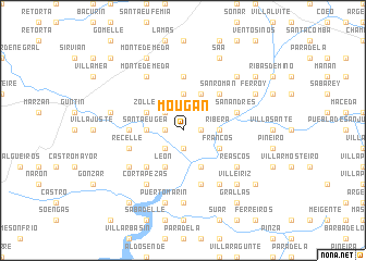 map of Mougán