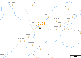 map of Mougé