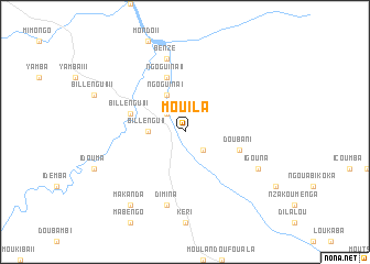 map of Mouila