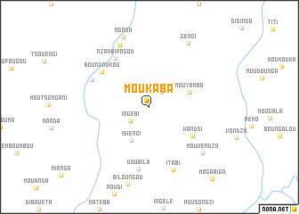 map of Moukaba