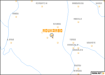 map of Moukambo
