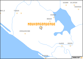 map of Moukongo Ndendé