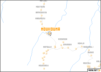 map of Moukouma