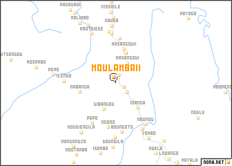 map of Moulamba II