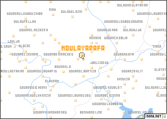 map of Moulay Arafa