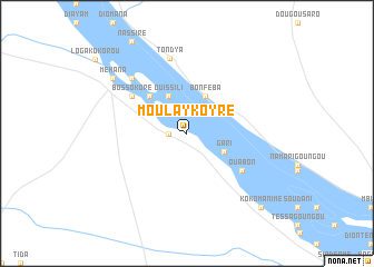 map of Moulay Koyré