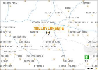 map of Moulay-Lahsene