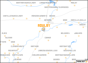 map of Moulay