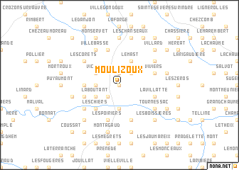 map of Moulizoux