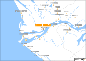 map of Moulongo