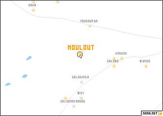 map of Moulout