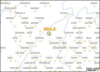 map of Moulo