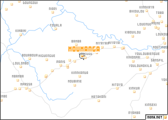 map of Moumanga