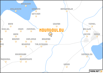 map of Moundoulou