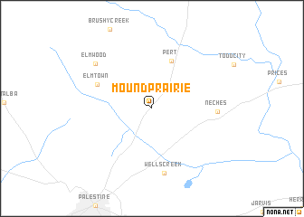 map of Mound Prairie