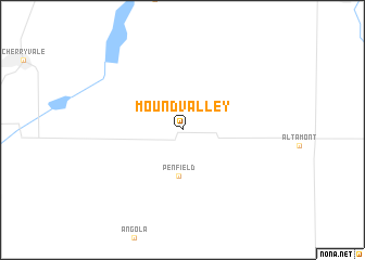 map of Mound Valley