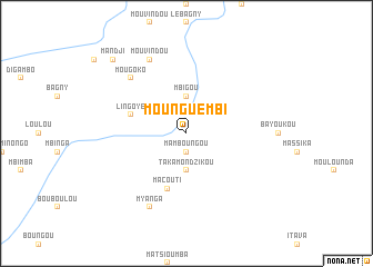 map of Mounguembi