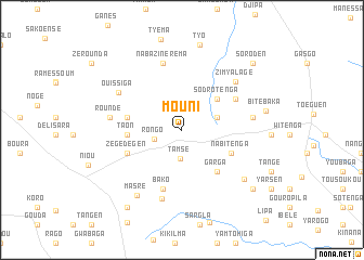 map of Mouni