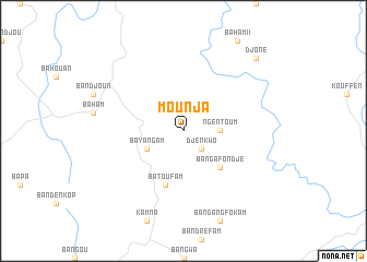 map of Mounja