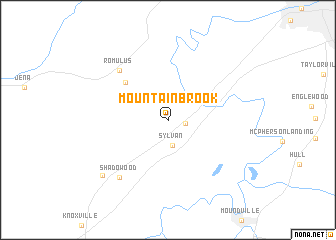 map of Mountainbrook