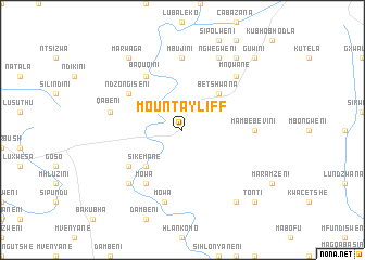map of Mount Ayliff
