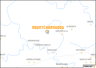 map of Mount Charnwood