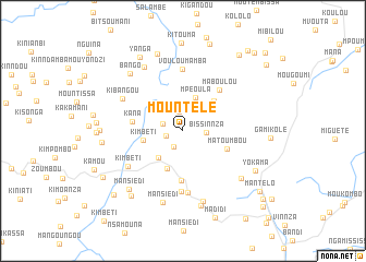 map of Mountélé