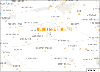 map of Mount Gretna