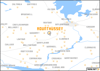 map of Mounthussey
