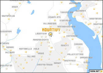 map of Mount Ivy