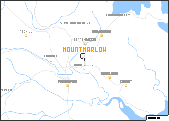 map of Mount Marlow