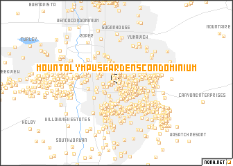 map of Mount Olympus Gardens Condominium