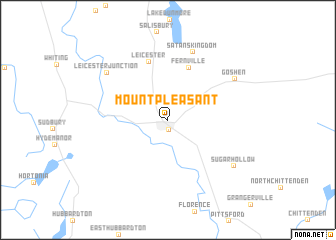 map of Mount Pleasant