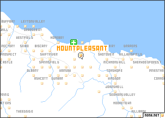 map of Mount Pleasant