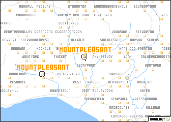 map of Mount Pleasant