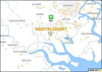 map of Mount Pleasant