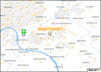 map of Mount Summit