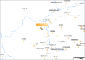 map of Moupou