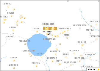 map of Mouriaí