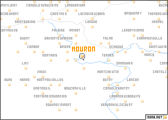 map of Mouron