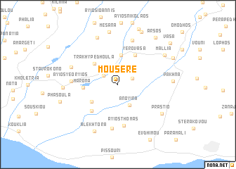 map of Mousere