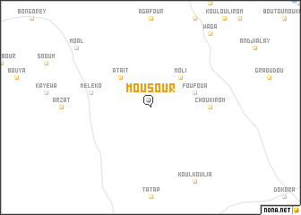 map of Mousour