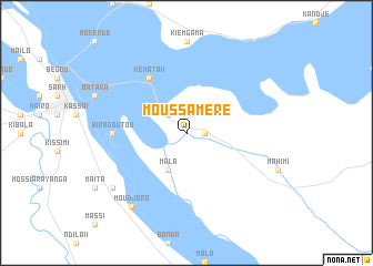 map of Moussaméré