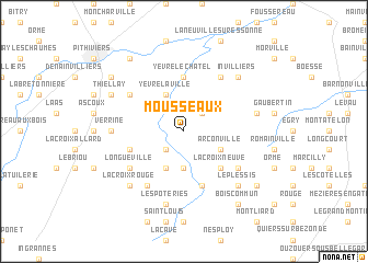map of Mousseaux