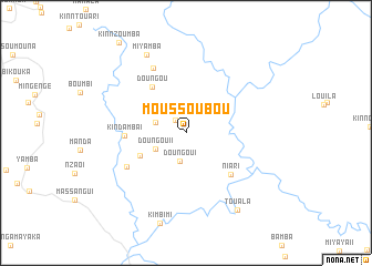 map of Moussoubou