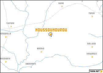 map of Moussoumourou